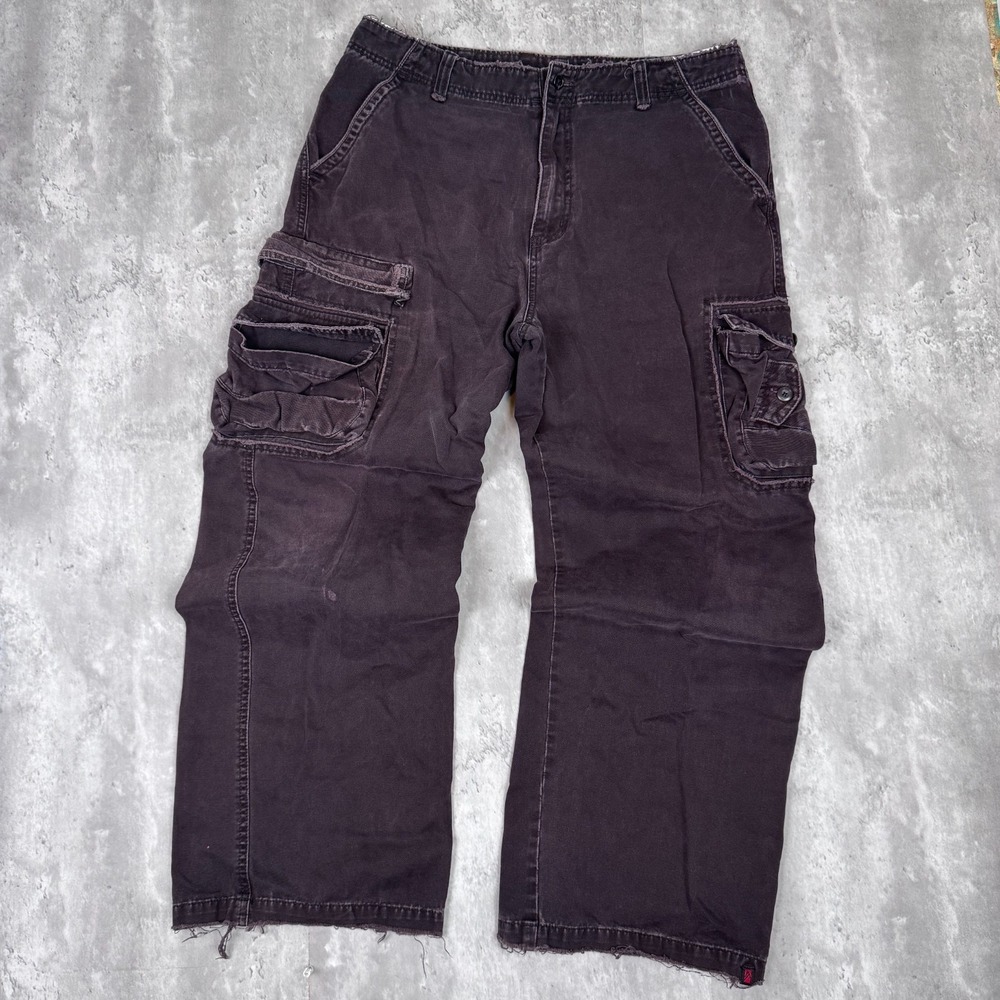 Alpine Design Cargo Pants Mens 34 Utility Outdoor Multi Pocket Workwear Grunge